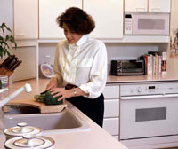 kitchen in home